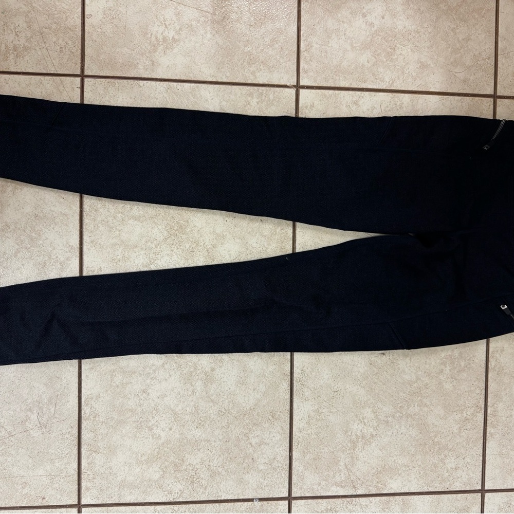 Athleta girls herringbone Leggings with Side Zip Details - Picture 4 of 5